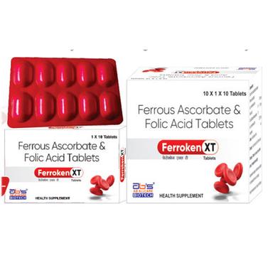 Ferroken Xt Tablet Ingredients: Ferrous Ascorbate 100 Mg