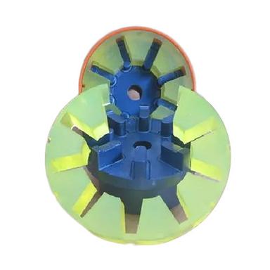 Blue-Orange-Yellow Flexible Disc Coupling