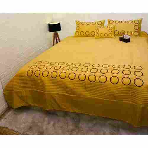 Yellow Bed Cover