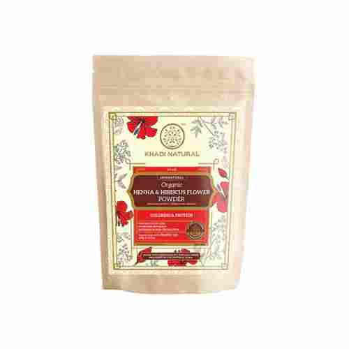 Organic Henna And Hibiscus Flower Powder - 100% Natural-100 g