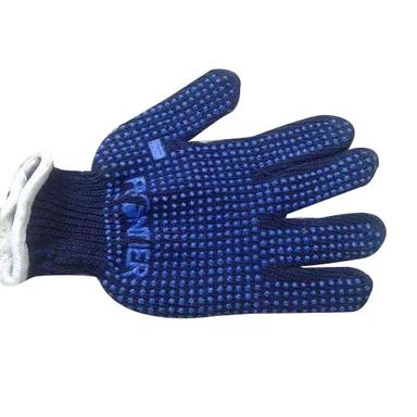 Washable Blue Dotted Gloves