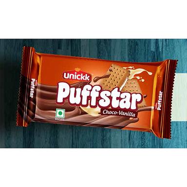 Cream Puffstar Choco Vanilla Biscuits