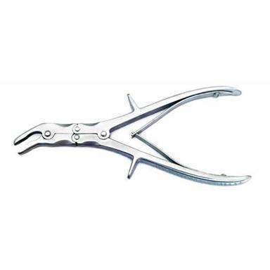 Surgical Table Bone Nibbler With Double Action Angulr