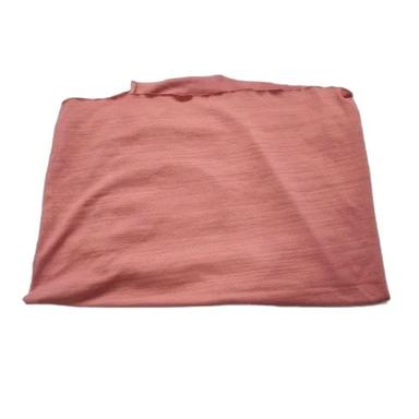 Washable Light Pink Slub T Shirt Mesh Fabric