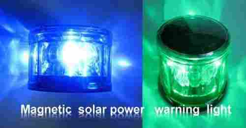 Solar Magnetic Base Warning Revolving Light