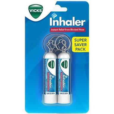Vicks Inhaler Super Saver Pack (0.5Ml Each) General Medicines