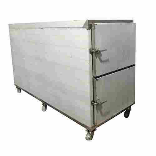 Double Chamber Mortuary Dead Body Freezer Box