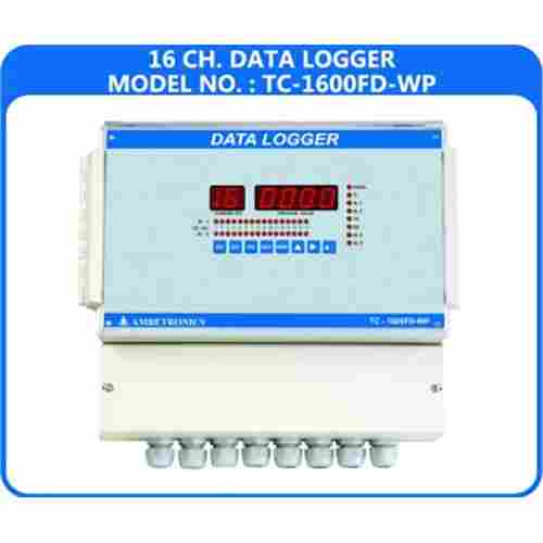 16 Channel Data Logger TC-1600FD-WP (weatherproof Enclosure)