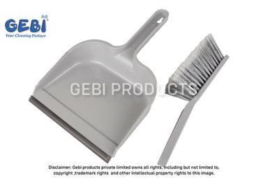 Available In Different Colours Plastic Dustpan With Brush