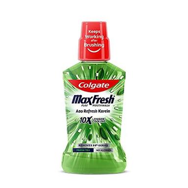 Colgate Maxfresh Plax Mouth Wash Fresh Tea General Medicines