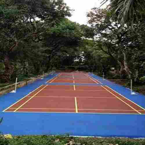Outdoor Synthetic Badminton Court