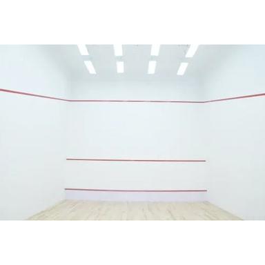 White High Gloss Squash Court