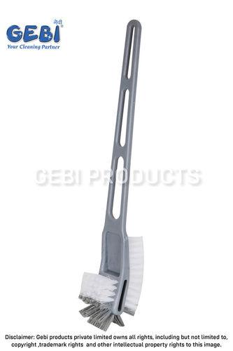 Grey Recycled Double Side Bristles Toilet Brush