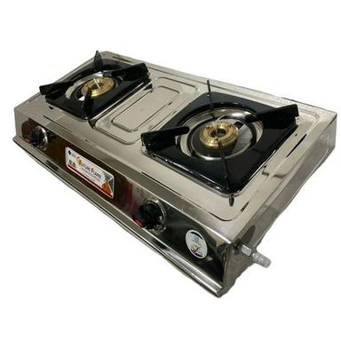 Manual Future Flame 2 Burner Stainless Steel Gas Stove