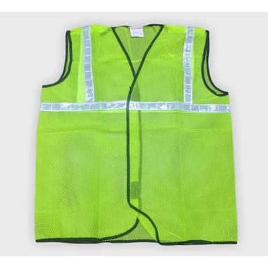 Polyester Green Safety Jacket