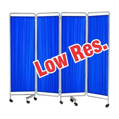 Durable Bed Side Screen 4 Fold