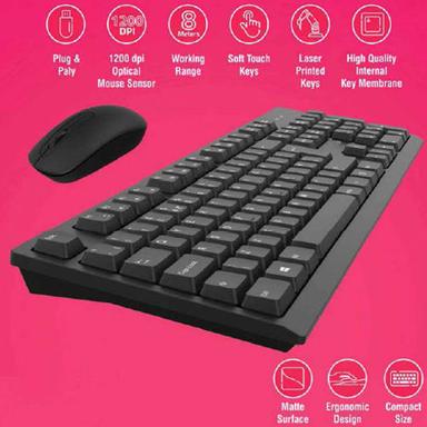 Wireless Keyboard And Mouse Combo Set Application: Industrial