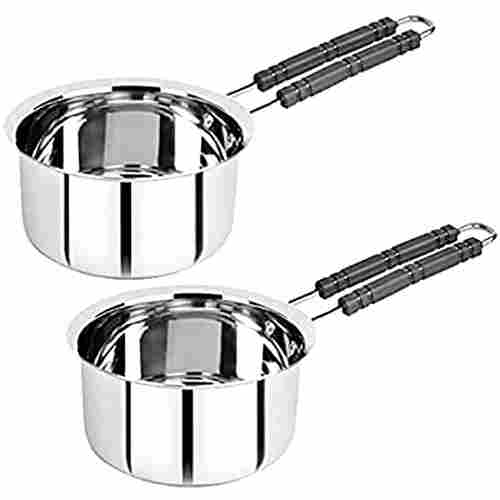 Stainless Steel Wire Handle Saucepan