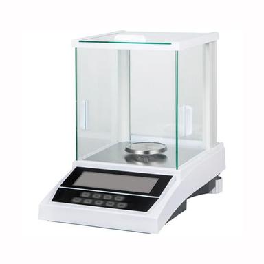 White Motorized Analytical Balance