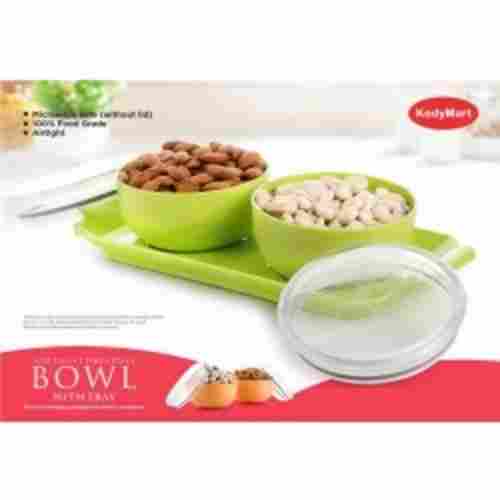DRY FRUIT BOWL WITH TRAY 2 PC