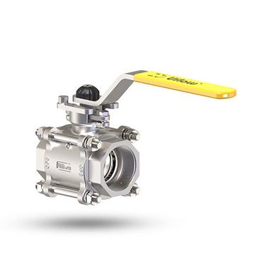 1.5 Inch 3Pc Manually Ball Valve With Iso Pad Application: Water