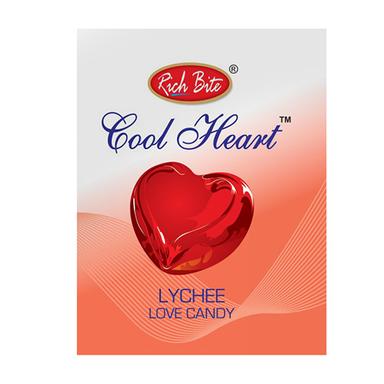 Piece Richbite Cool Heart Lychee Love Candy
