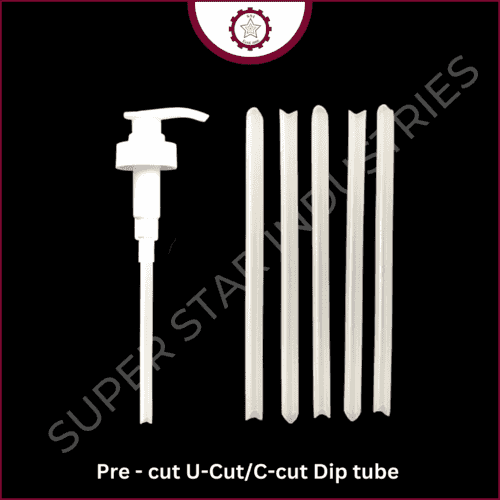 Pre-cut U-cut / C-Cut Dip Tube