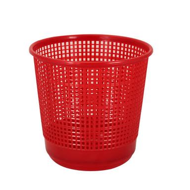 Red Waist Paper Basket Jali
