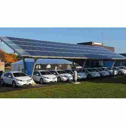 Electric Vehicles Solar Battery Charging Station