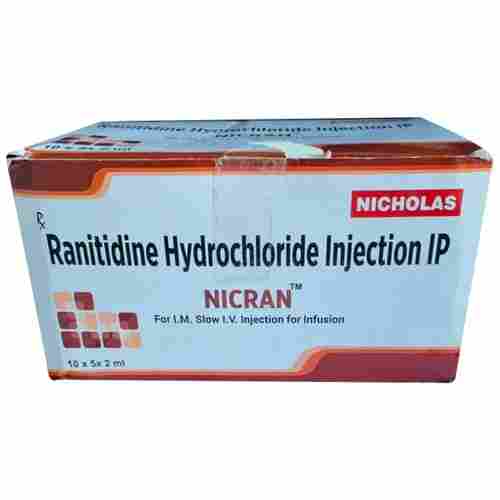 Ranitidine Hydrochloride Injection IP