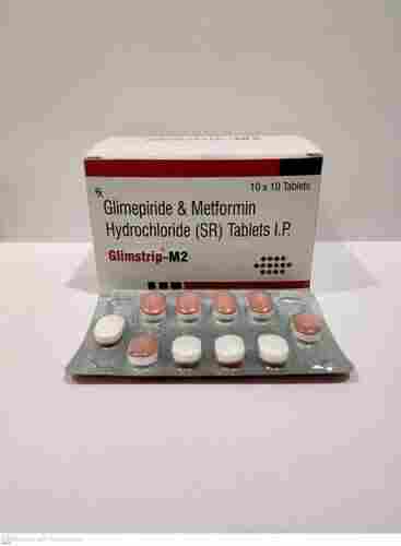 GLIMEPIRIDE METFORMIN TAB GLIMSTRIP-M2
