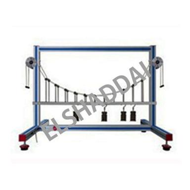 Blue Suspension Bridge Apparatus