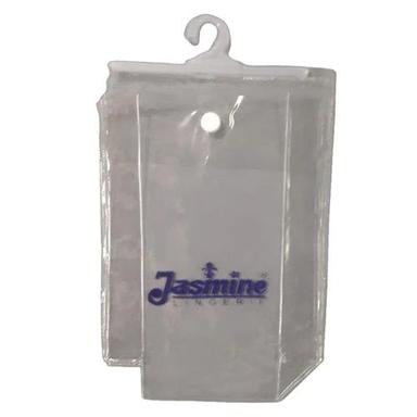 Transparent Lingerie Packaging Button Pouch