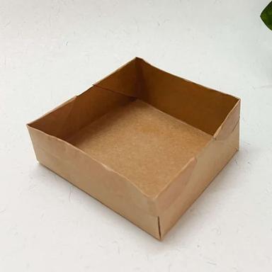 Good Quality 250 Ml Disposable Kraft Paper Food Tray