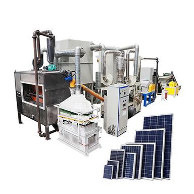 Solar Panel Recycling Production Line Portable Solar Panel Separating Plant Application: Industrial