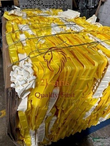 Hips Tray Baled Yellow-White And Black Usage: For Recycling