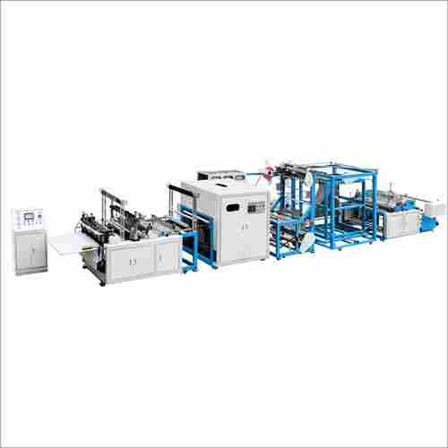 ONLXC700 Non Woven Bag Making Machine with Online handle Attachment
