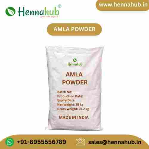 Quality Assured Natural Amla fruit Powder with 25 Kg Pack For Health Uses Powder By Indian Manufacturer