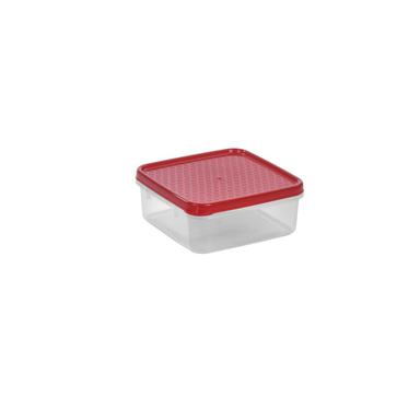 Transparent 118 X 118 X 50 Shallow Square Food Container