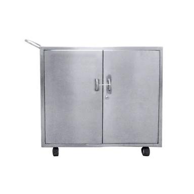 Gray Ss Trolley Cabinet