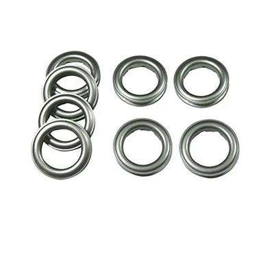 Silver Metal Round Grommets