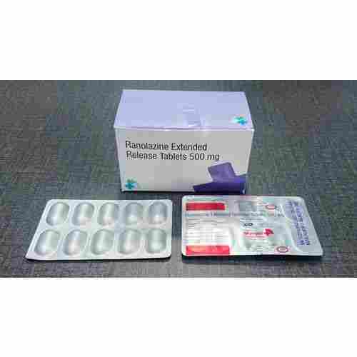 Ranolazine Extended Release Tablets 500mg