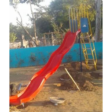 Outdoor Playground Frp Wave Slide