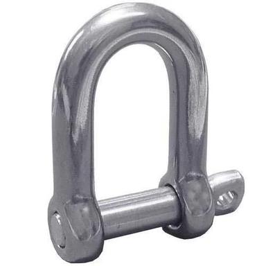 Silver Stainless Steel D Shackles
