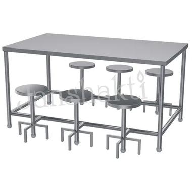Stainless Steel Canteen Dining Table Application: Industrial