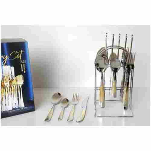 TSS-A6 TABLE SPOON FORK SET GOLD 24 PC IN PACK 12 SET CTN