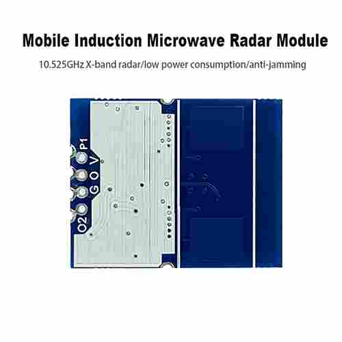 10G radar module intelligent microwave sensor switch Doppler human motion detection sensor LD101