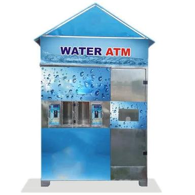 Blue Coin Operated Water Atm Vending Machine