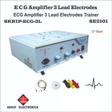 White Ecg 3 Lead Amplifier Trainer