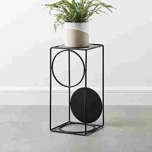Black Coated Planter Stand